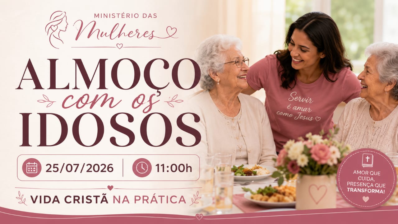 ALMOÇO COM OS IDOSOS