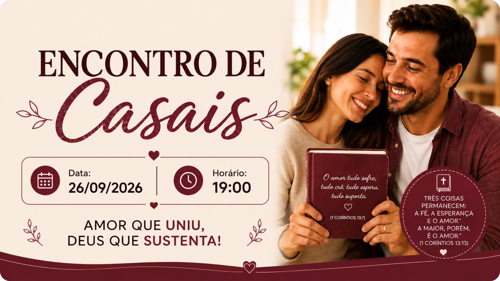 ENCONTRO DE CASAIS NA IBEV